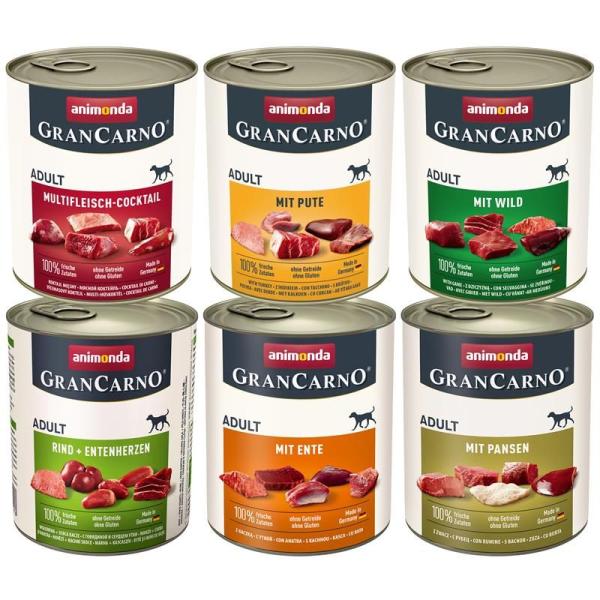 ARDEBO.de Animonda Dog GranCarno Kräftige Variation II 6x800g
