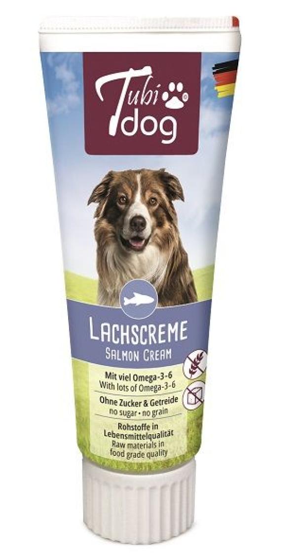 ARDEBO.de Tubi Dog Delikatess - Lachscreme 75g