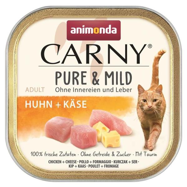 ARDEBO.de Animonda Cat Carny Adult Pure & Mild Huhn & Käse 100g