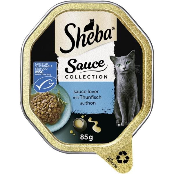ARDEBO.de Sheba Schale Sauce Collection Sauce Lover Thunfisch 85g