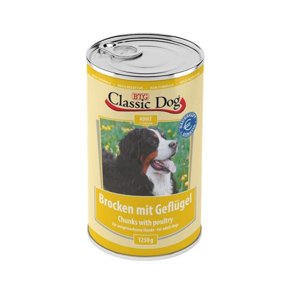 ARDEBO.de Classic Dog Dose Brocken mit Geflügel 1250 g