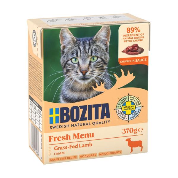 ARDEBO.de Bozita Häppchen in Sauce mit Lamm 370 g