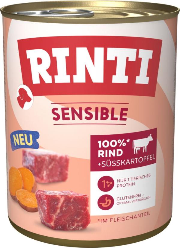 ARDEBO.de Rinti Dose Sensible Rind & Süßkartoffel 800g