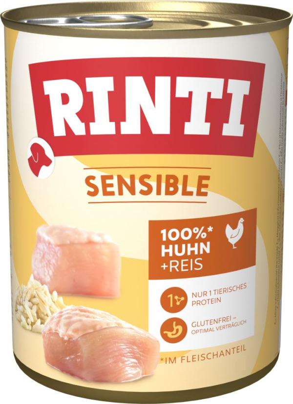 ARDEBO.de Rinti Dose Sensible Huhn & Reis 800g