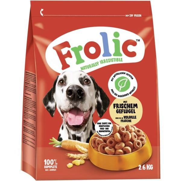 ARDEBO.de Frolic Trockenfutter Geflügel 2,6 kg