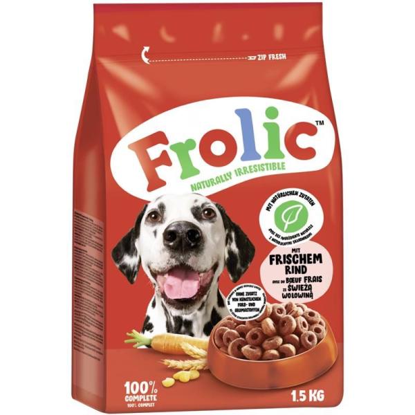 ARDEBO.de Frolic Trockenfutter Rind 1,5 kg