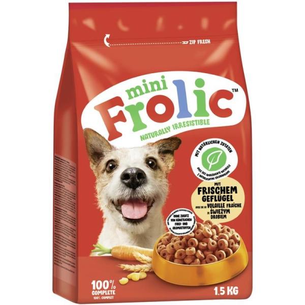 ARDEBO.de Frolic Trockenfutter Mini Geflügel 1,5 kg