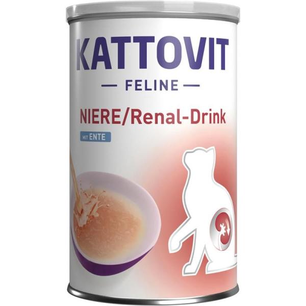 ARDEBO.de Kattovit Niere/Renal-Drink mit Ente 135ml