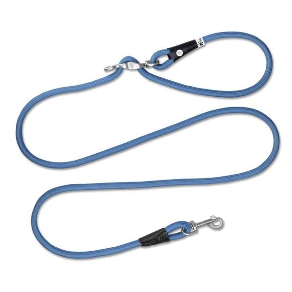 ARDEBO.de Curli Vario Comfort Leash Blue L