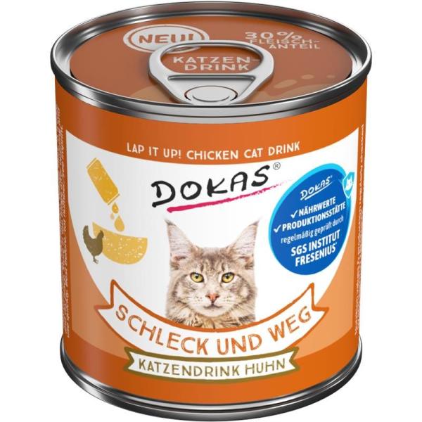 ARDEBO.de Dokas Schleck und weg Katzendrink Huhn 100g