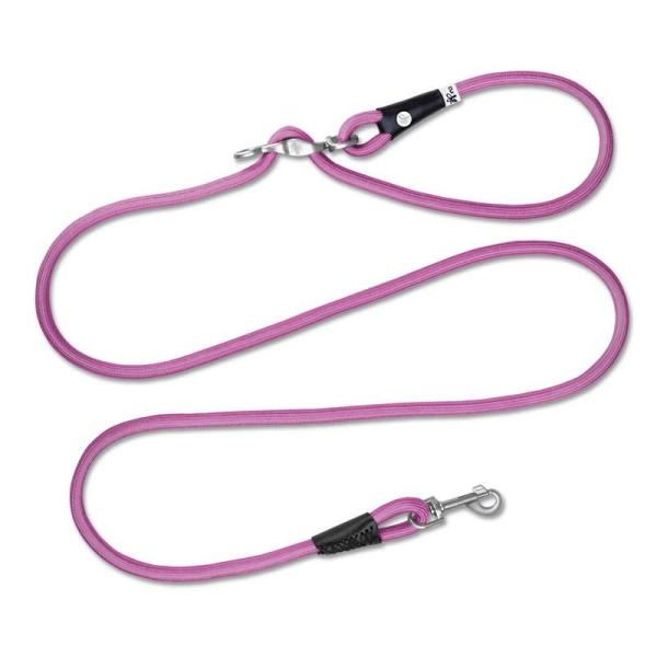ARDEBO.de Curli Vario Comfort Leash Fuchsia S