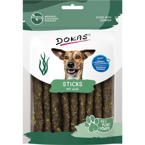 ARDEBO.de Dokas Dog Sticks mit Alge 105g