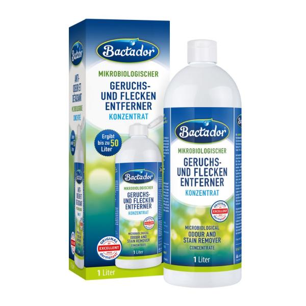 ARDEBO.de Bactador Konzentrat Geruchs- u. Fleckenentferner 1 Liter
