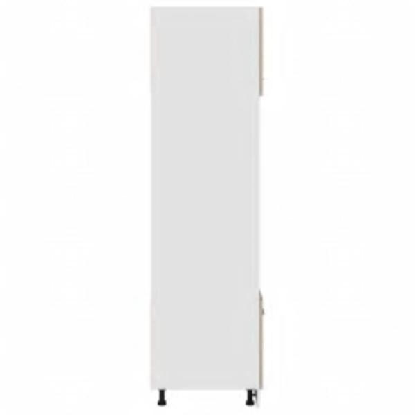 Mikrowellenumbauschrank Sonoma-Eiche 60x57x207 cm Holzwerkstoff