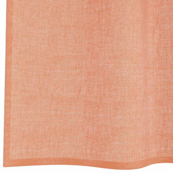 Voile Vorhänge mit Schlaufen 2 Stk. Terrakottarot 140x260 cm