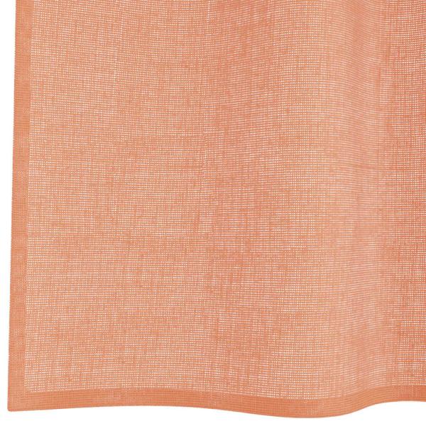Voile Vorhänge mit Schlaufen 2 Stk. Terrakottarot 140x175 cm