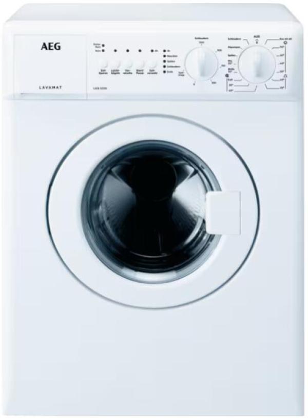 ARDEBO.de AEG L5CB32330 3 kg Frontlader Waschmaschine, 49,5 cm breit, 1300 U/Min, Startzeitvorwahl, weiß