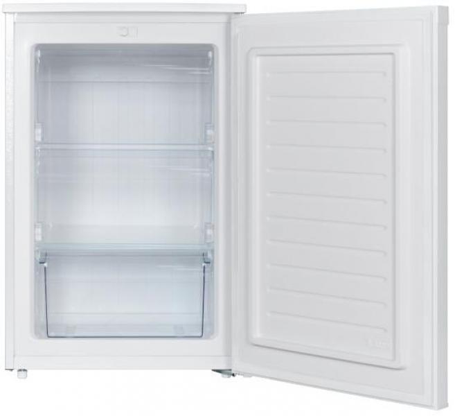 PKM GS98EW Stand Gefrierschrank, 55 cm breit, 98 L, regelbares Thermostat, 1 Gefrierschubladen, weiß