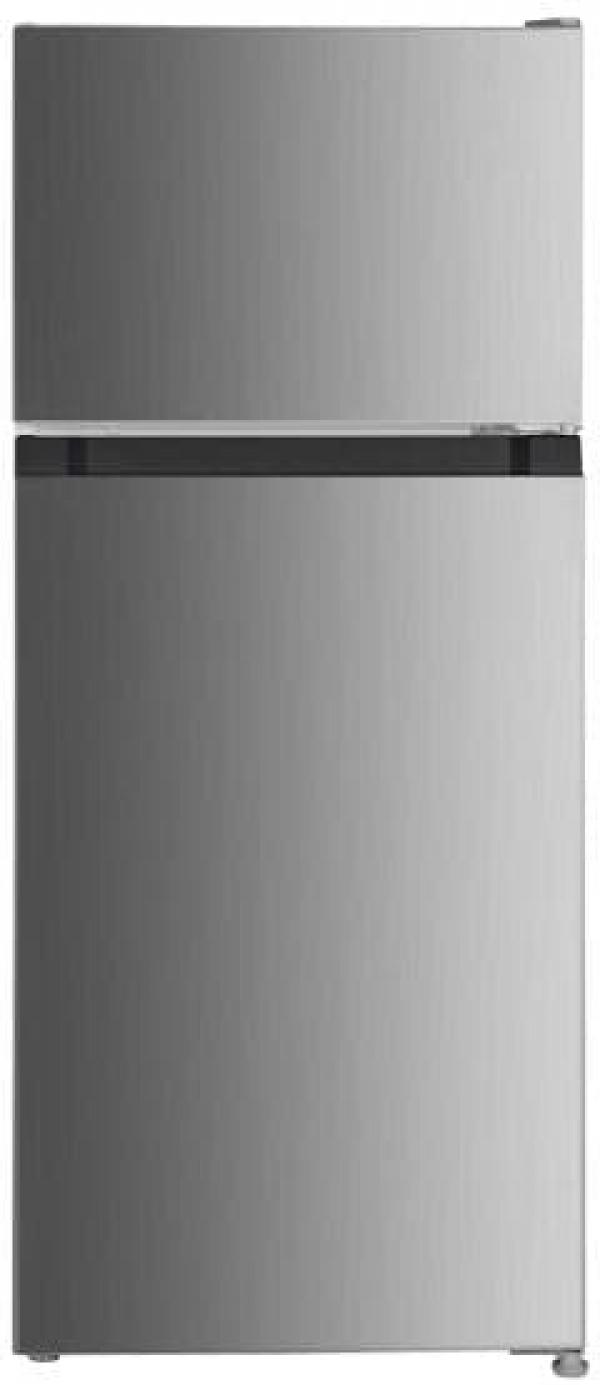 ARDEBO.de PKM GK126EIX Kühl-Gefrierkombination, 48 cm breit, 117 Liter, 4 Sterne, verstellbare Füße, 3 Türablagen, Inox Design