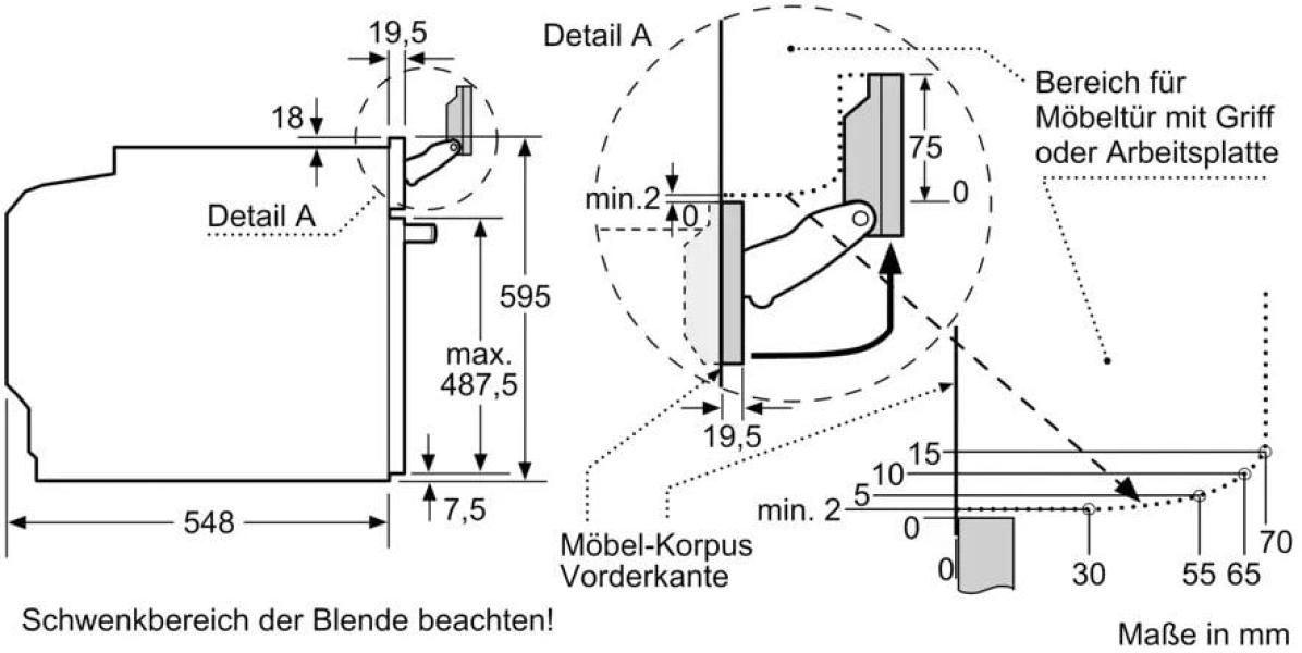 Siemens HS758G3B1 iQ700 A+ Einbau-Dampfbackofen, 60 cm breit, 71 L, cookControl Pro, Sprachsteuerung, Kindersicherung, 22 Heizarten, Schwarz