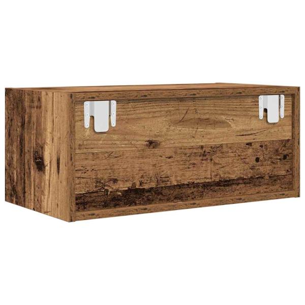 TV-Schränke 2 Stk. Altholz-Optik 60x31x25,5 cm Holzwerkstoff