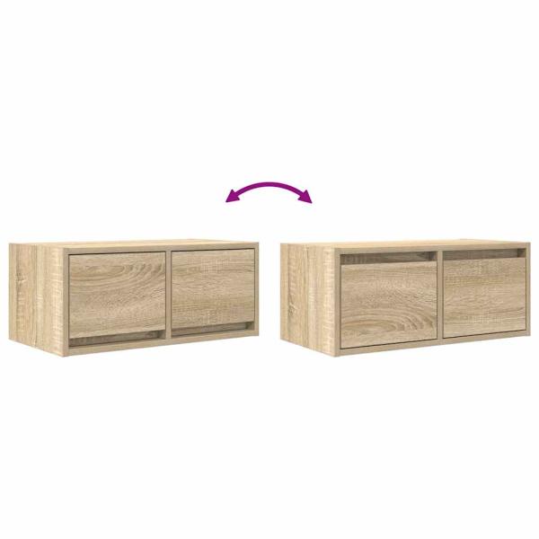 TV-Schrank Sonoma-Eiche 60x31x25,5 cm Holzwerkstoff