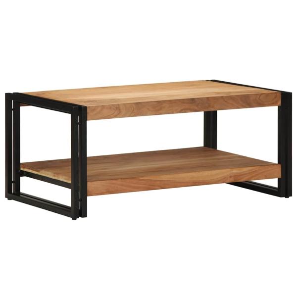 ARDEBO.de - Couchtisch 90x50x38 cm Massivholz Akazie