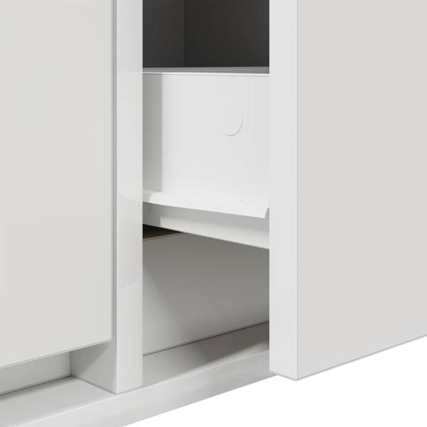 TV-Schrank Weiß 60x31x25,5 cm Holzwerkstoff