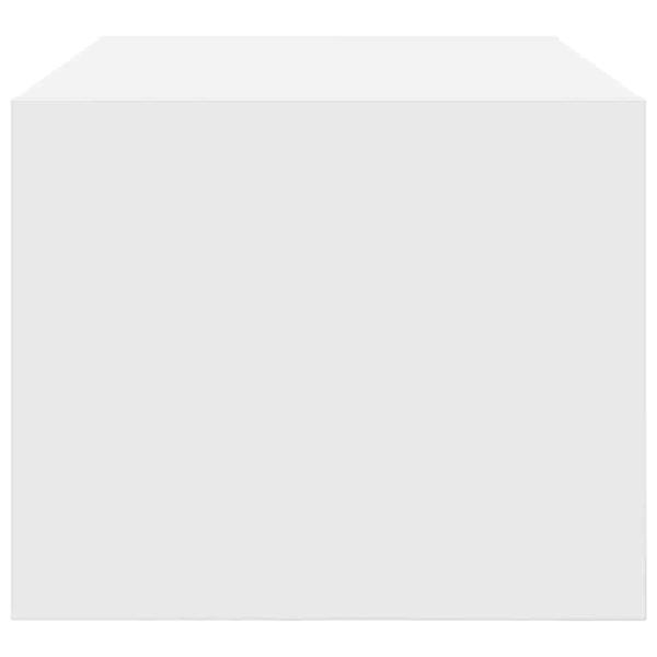 TV-Schrank Weiß 60x31x25,5 cm Holzwerkstoff