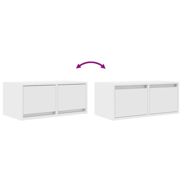 TV-Schrank Weiß 60x31x25,5 cm Holzwerkstoff