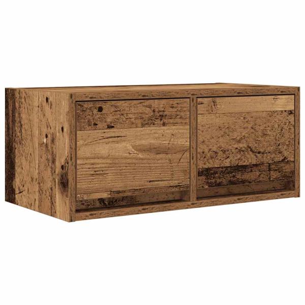 TV-Schrank Altholz-Optik 60x31x25,5 cm Holzwerkstoff