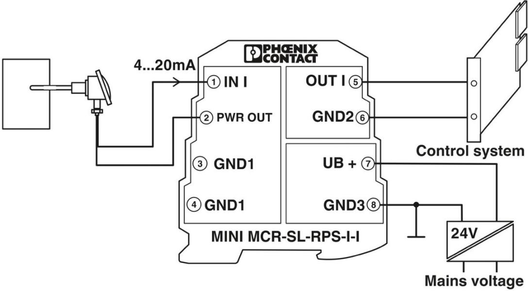 Phoenix Contact MINI MCR-SL-RPS-I-I Speisetrenner (2864422)