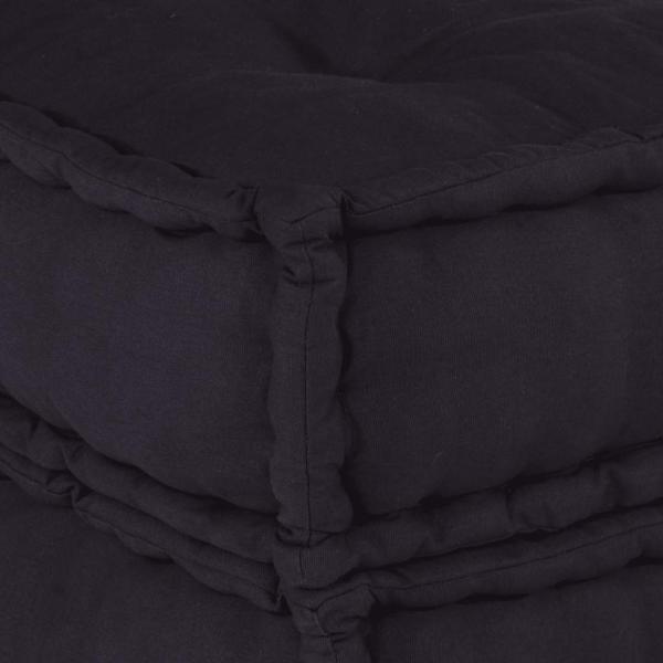 Pouf Modular Anthrazit 70x70x36 cm Stoff