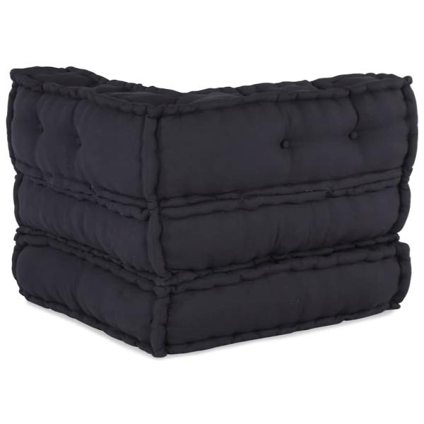 Pouf Modular Anthrazit 70x70x54 cm Stoff