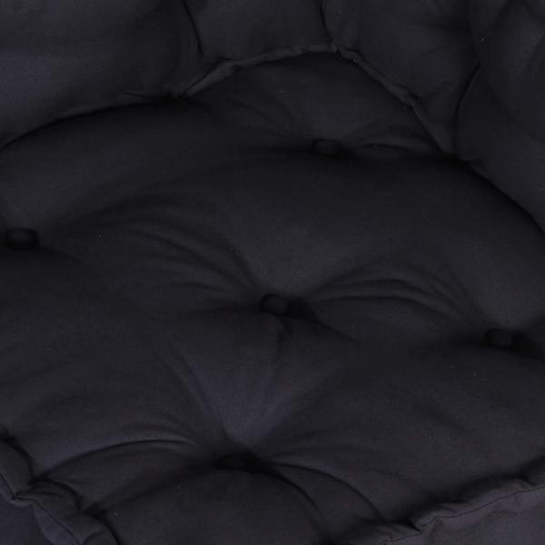 Pouf Modular Anthrazit 70x70x54 cm Stoff