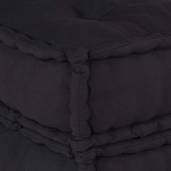 Pouf Modular Anthrazit 70x70x54 cm Stoff