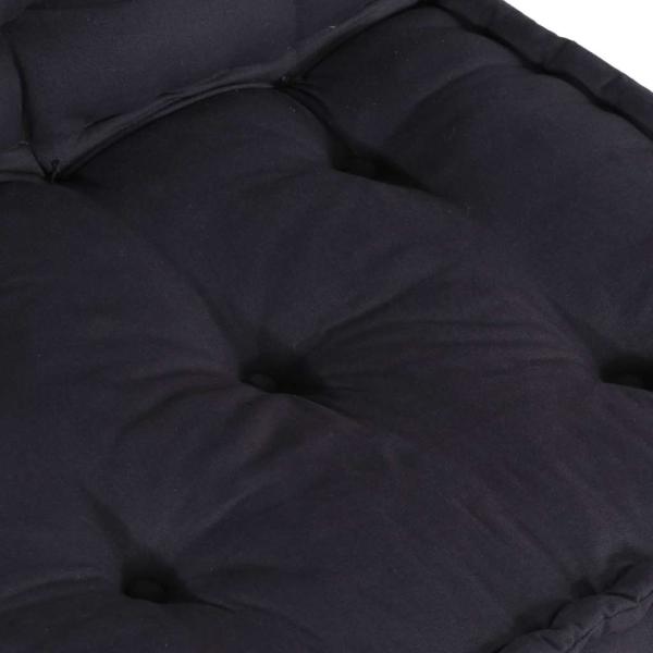 Pouf Modular Anthrazit 70x70x54 cm Stoff