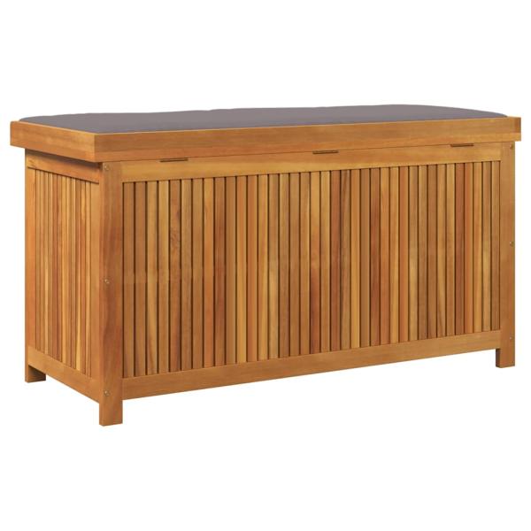 Outdoor-Kissenbox 113x50x60,5 cm Massivholz Akazie