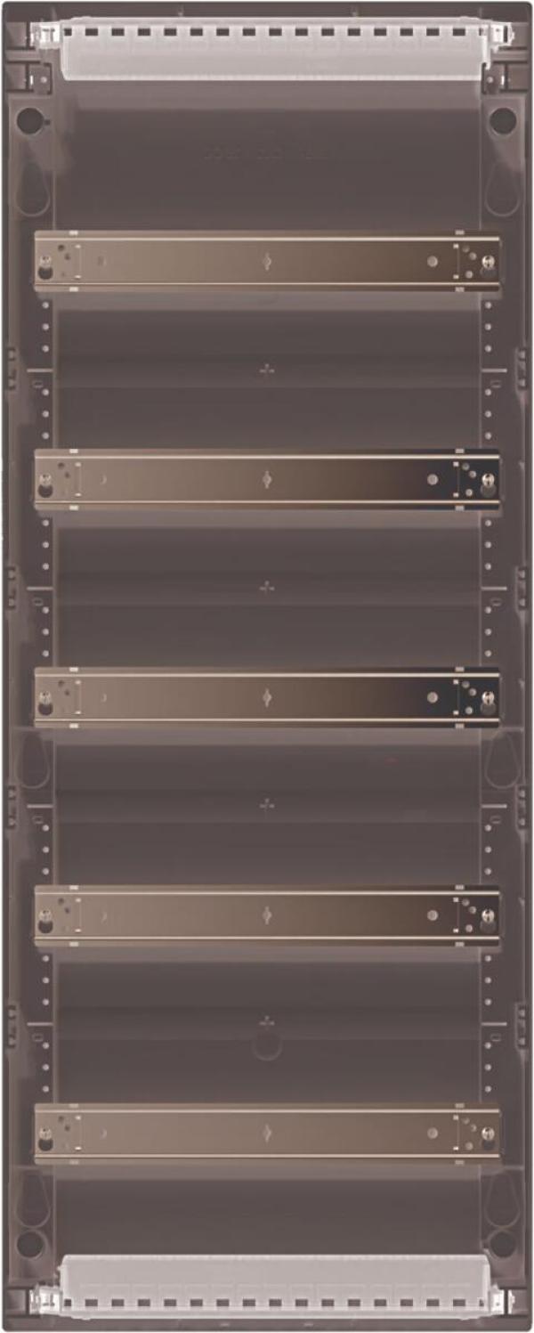 Hager VA60CN Kleinverteiler Volta, Aufputz, 5x12PLE, IP30, ohne Tür, QuickConnect, weiß