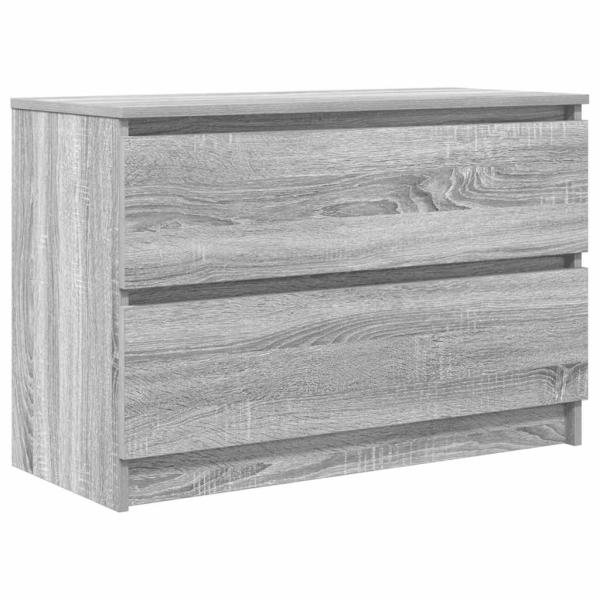 TV-Schrank Grau Sonoma 80x35x54 cm Holzwerkstoff