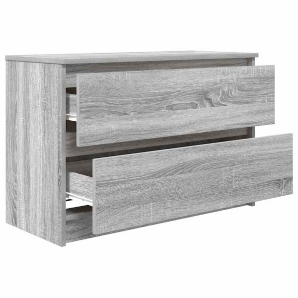 TV-Schrank Grau Sonoma 80x35x54 cm Holzwerkstoff
