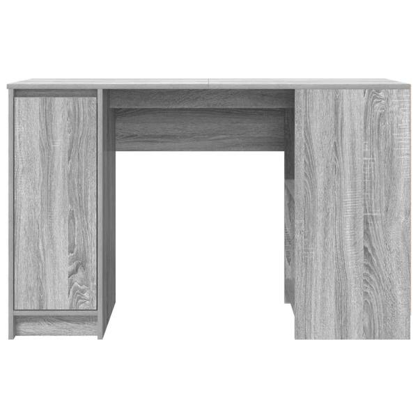 Schreibtisch Grau Sonoma 120x42x76 cm Holzwerkstoff