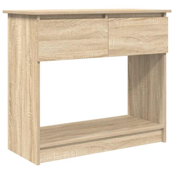 Konsolentisch mit Schubladen Sonoma-Eiche 85,5x38,5x74,5 cm