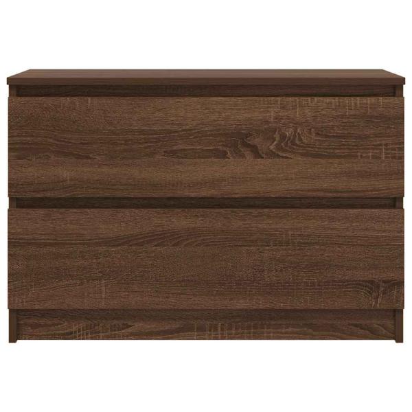 TV-Schrank Braun Eichen-Optik 80x35x54 cm Holzwerkstoff