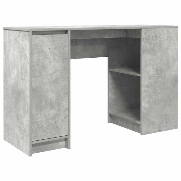 Schreibtisch Betongrau 120x42x76 cm Holzwerkstoff