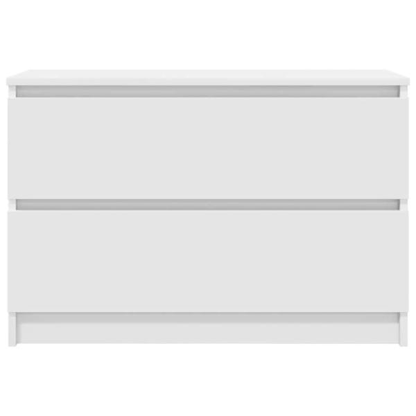 TV-Schrank Weiß 80x35x54 cm Holzwerkstoff