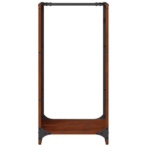 Brennholzregal 40x30x80 cm Wetterfester Stahl
