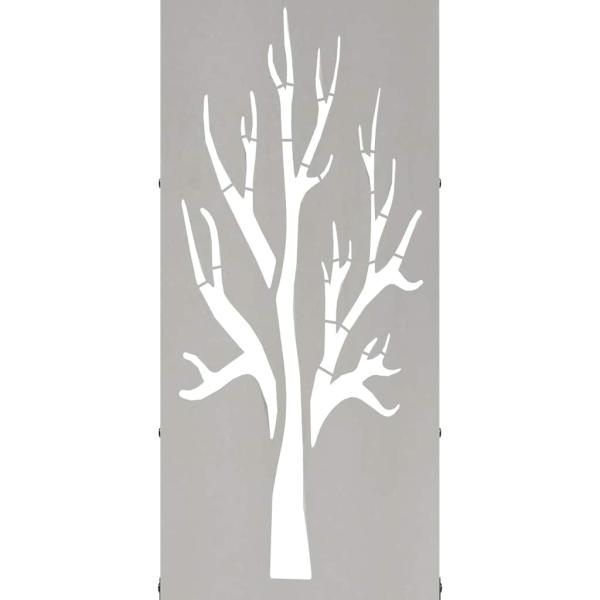 Brennholzregal 40x30x80 cm Edelstahl