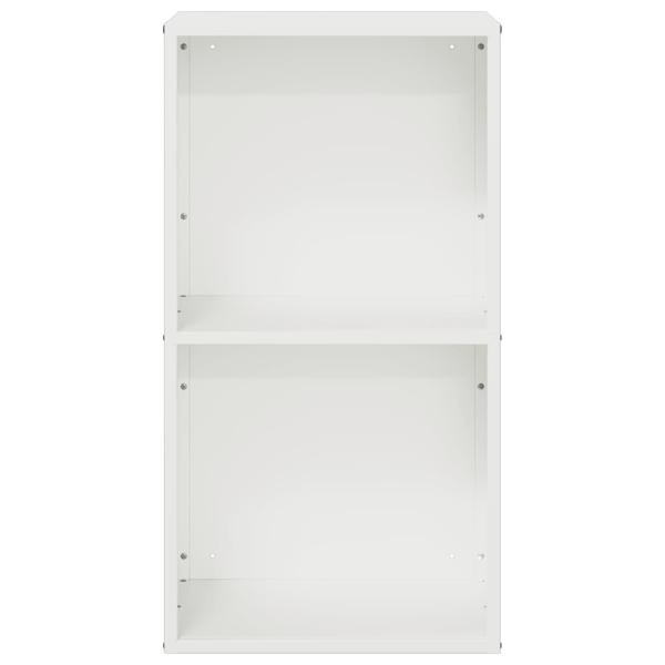 Brennholzregal Weiß 40x30x75 cm Kaltgewalzter Stahl