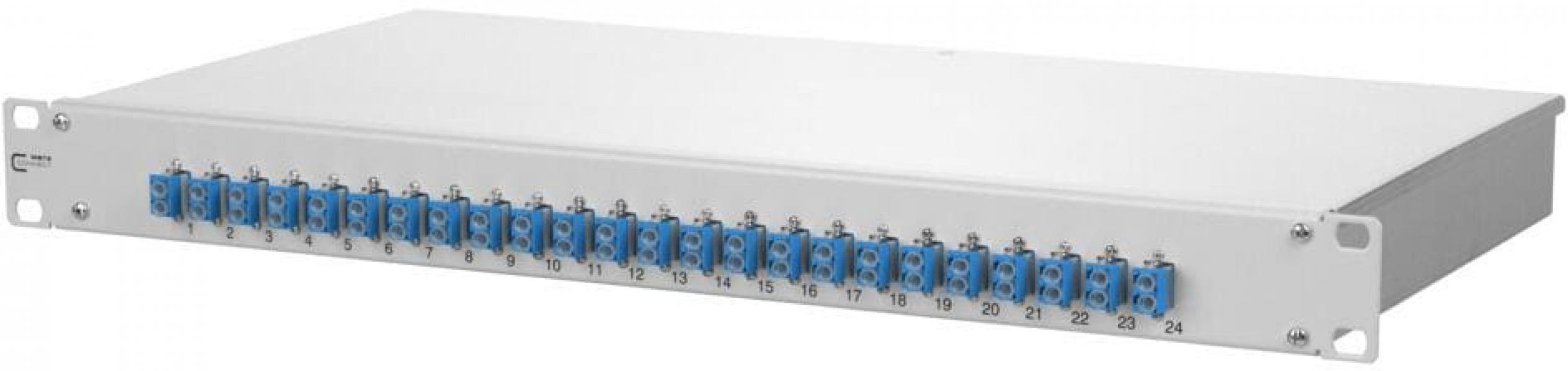 ARDEBO.de Metz Conect OpDAT fix splice 24xLC-D OS2 LWL-Patchfeld (1502597424-E)